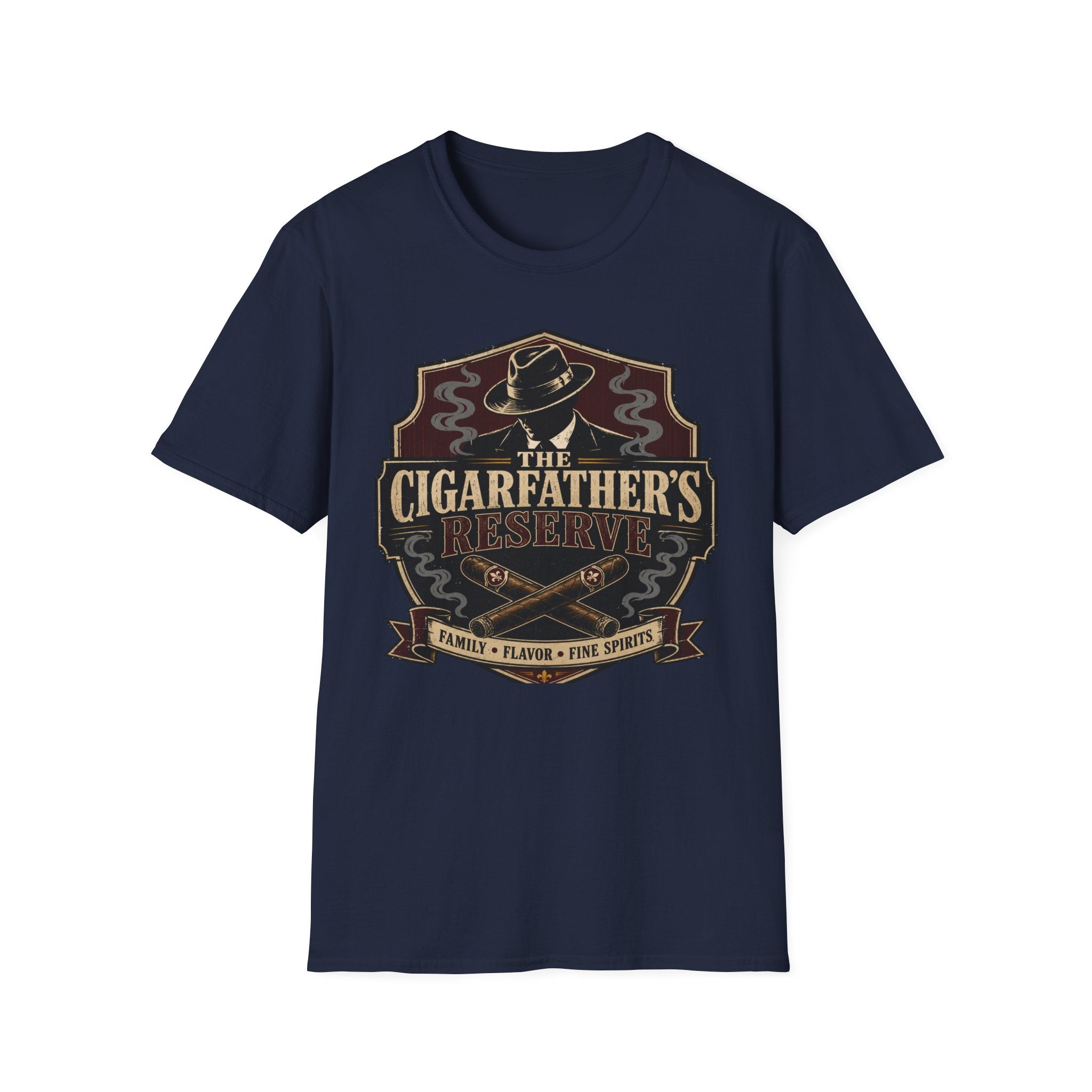 Copy of Cigarfather's Reserve T-Shirt — Vintage Cigar Lounge Tee