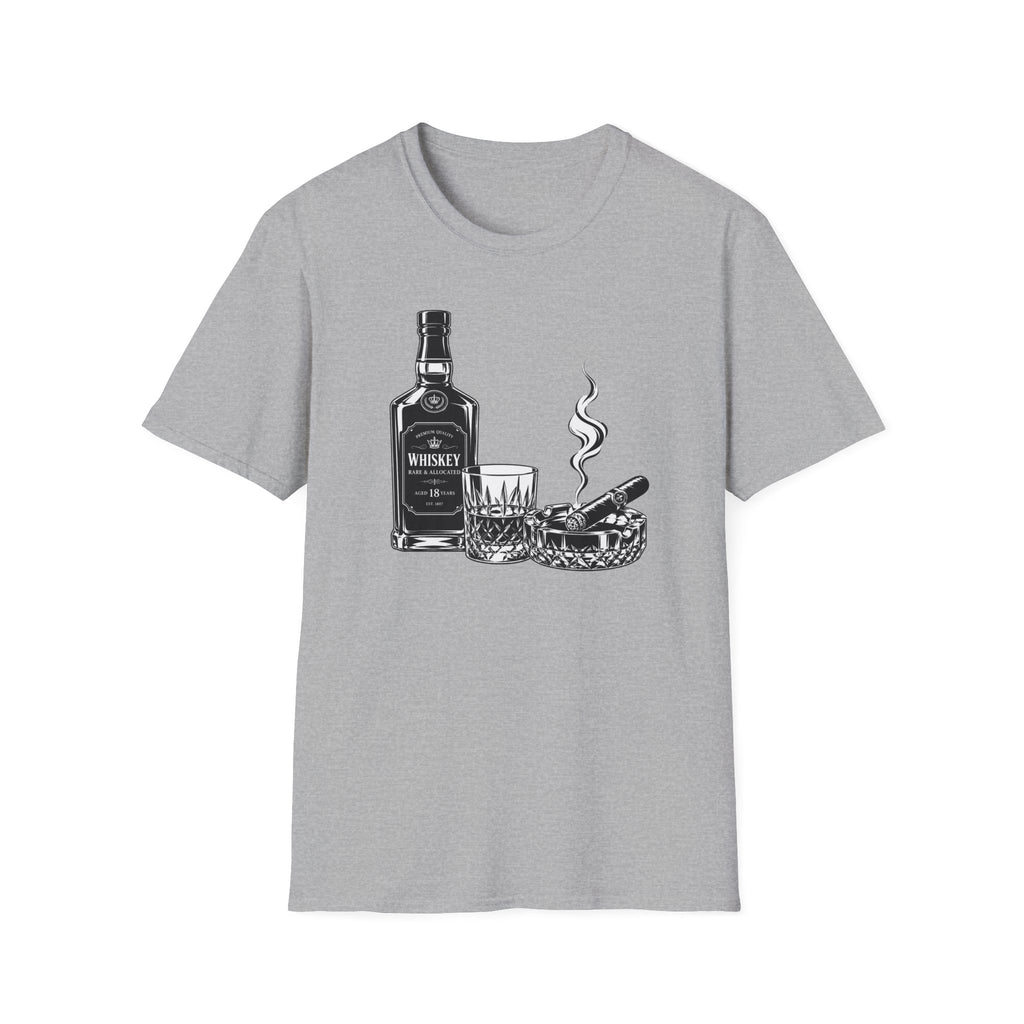 Bottle Glass Cigar Ashtray T-Shirt
