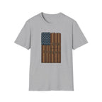 Cigar American Flag T-Shirt — Vintage Patriotic Smoking Tee