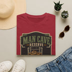 Copy of Man Cave Reserve T-Shirt — Vintage Whiskey & Cigar Lounge Tee