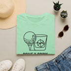 Copy of Drive & Drink Golf T-Shirt — Funny Golfing Whiskey Shirt for Golfers