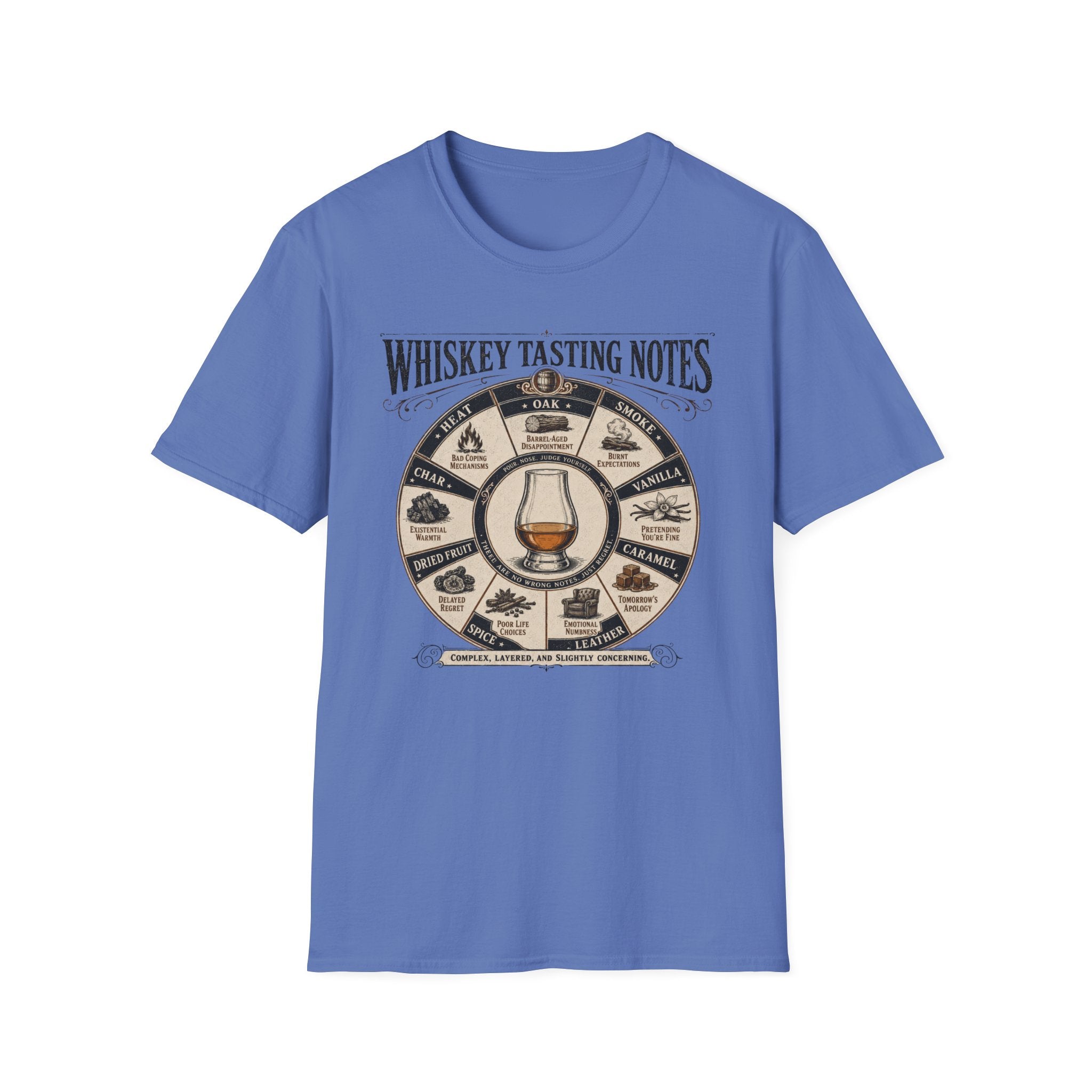 Whiskey Tasting Notes T-Shirt