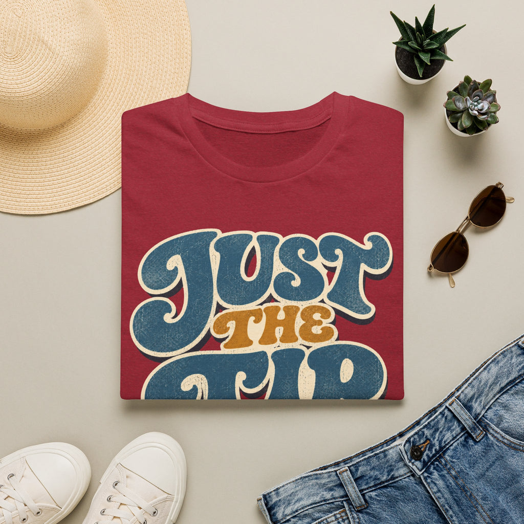 Copy of Just The Tip T-Shirt — Retro 70s Style Funny Graphic Tee