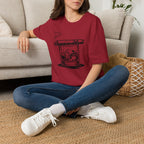 Copy of T-Shirt — Cigar & Whiskey Glass Graphic Tee (Cigar on Rocks Illustration)