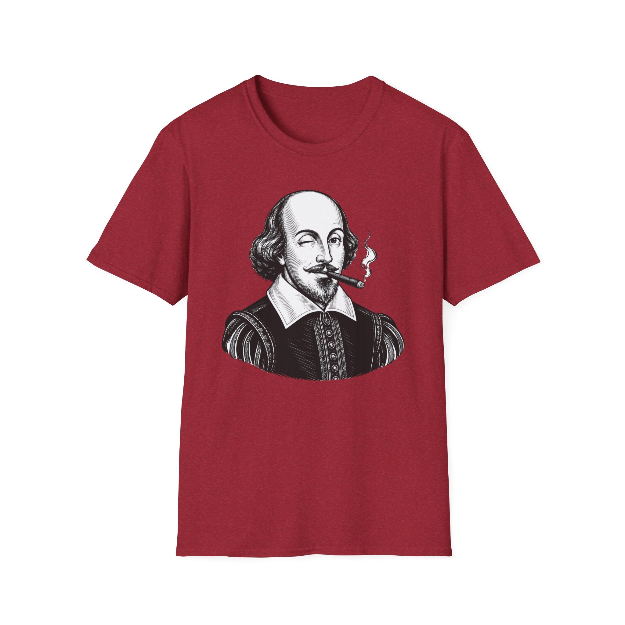 Shakespeare Smoking Portrait T-Shirt