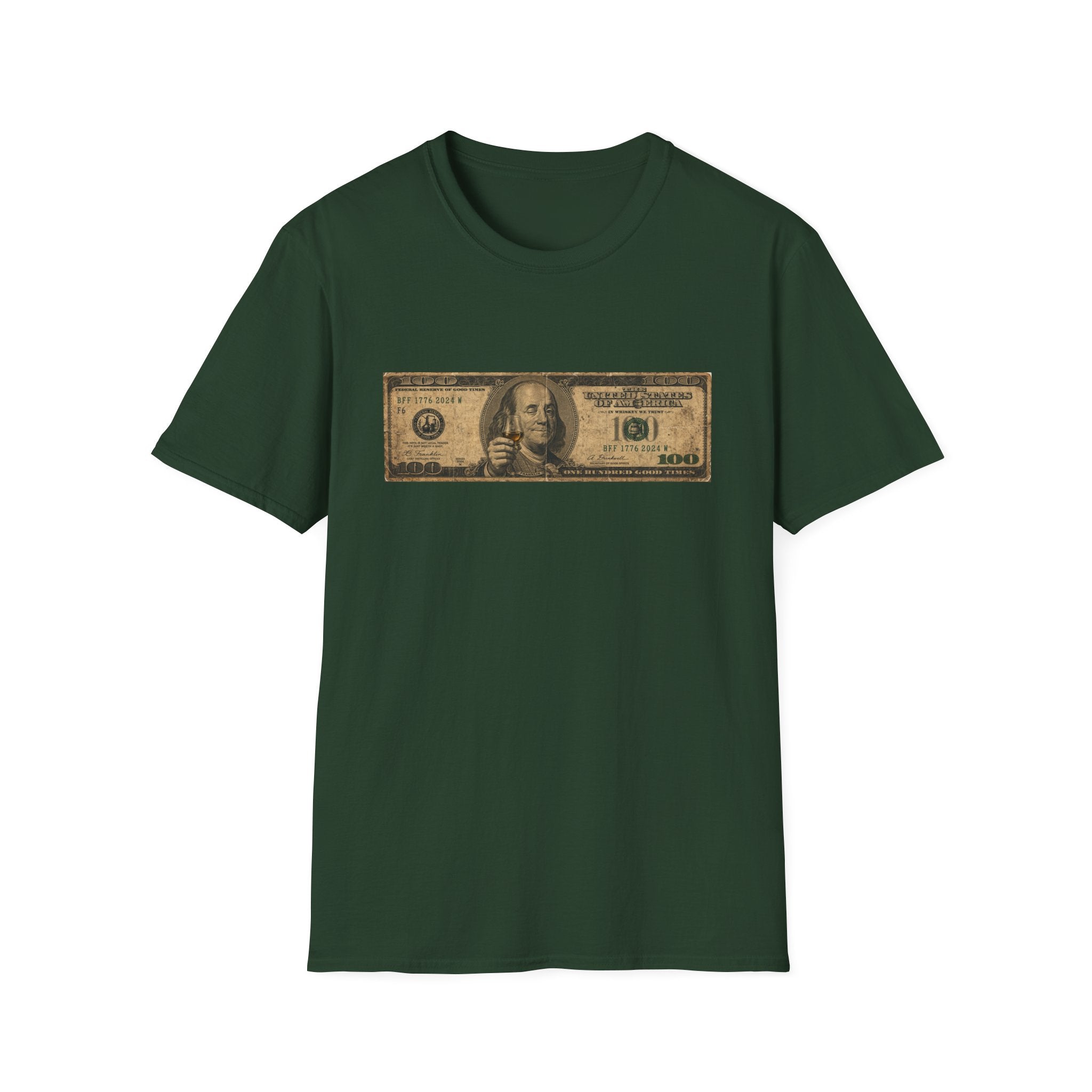Benjamin Franklin Whiskey T-Shirt