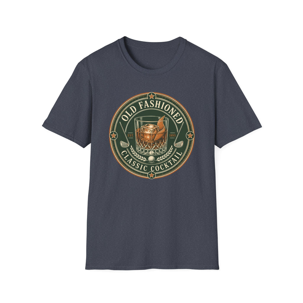Old Fashioned Cocktail Golf T-Shirt