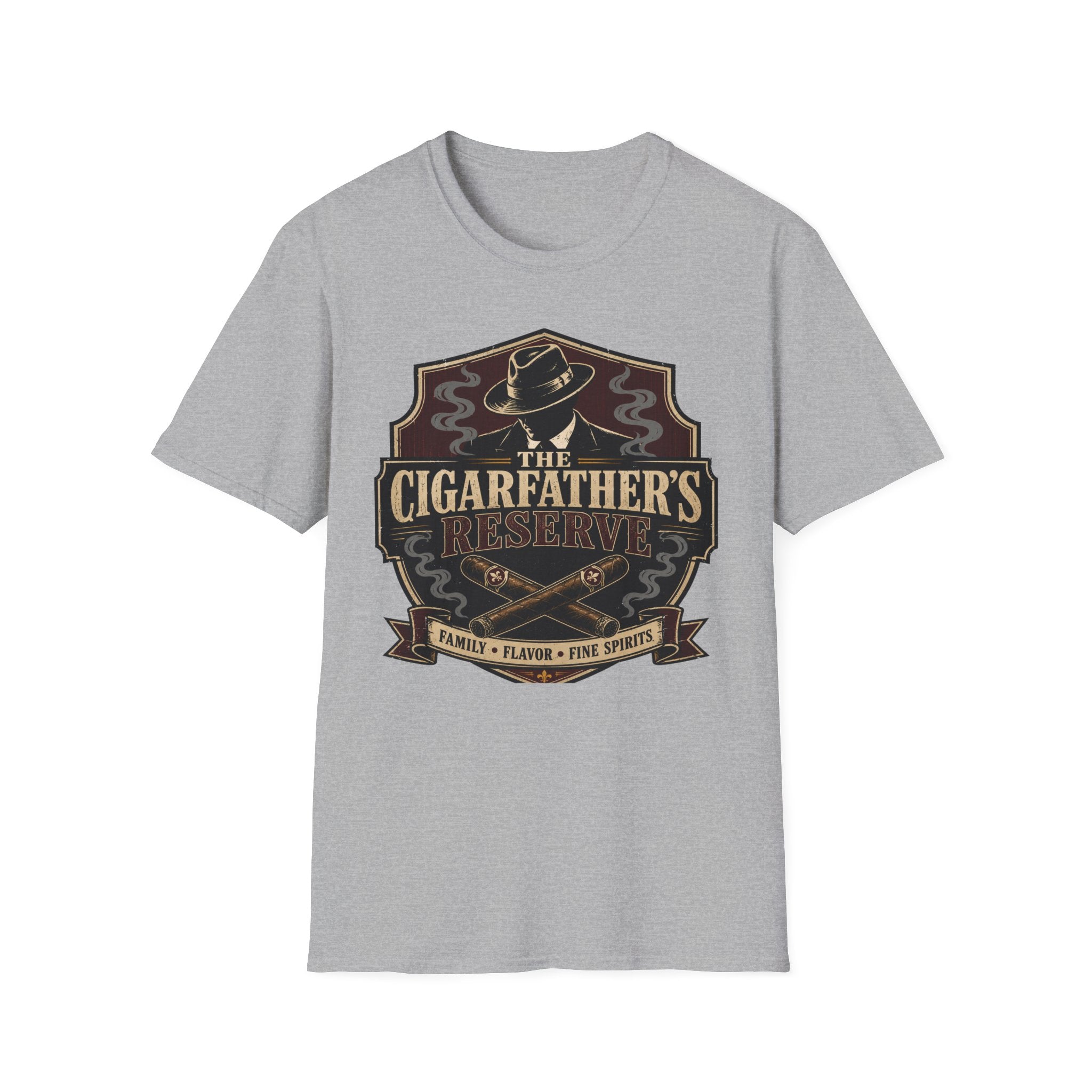 Copy of Cigarfather's Reserve T-Shirt — Vintage Cigar Lounge Tee