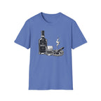 Bottle Glass Cigar Ashtray T-Shirt