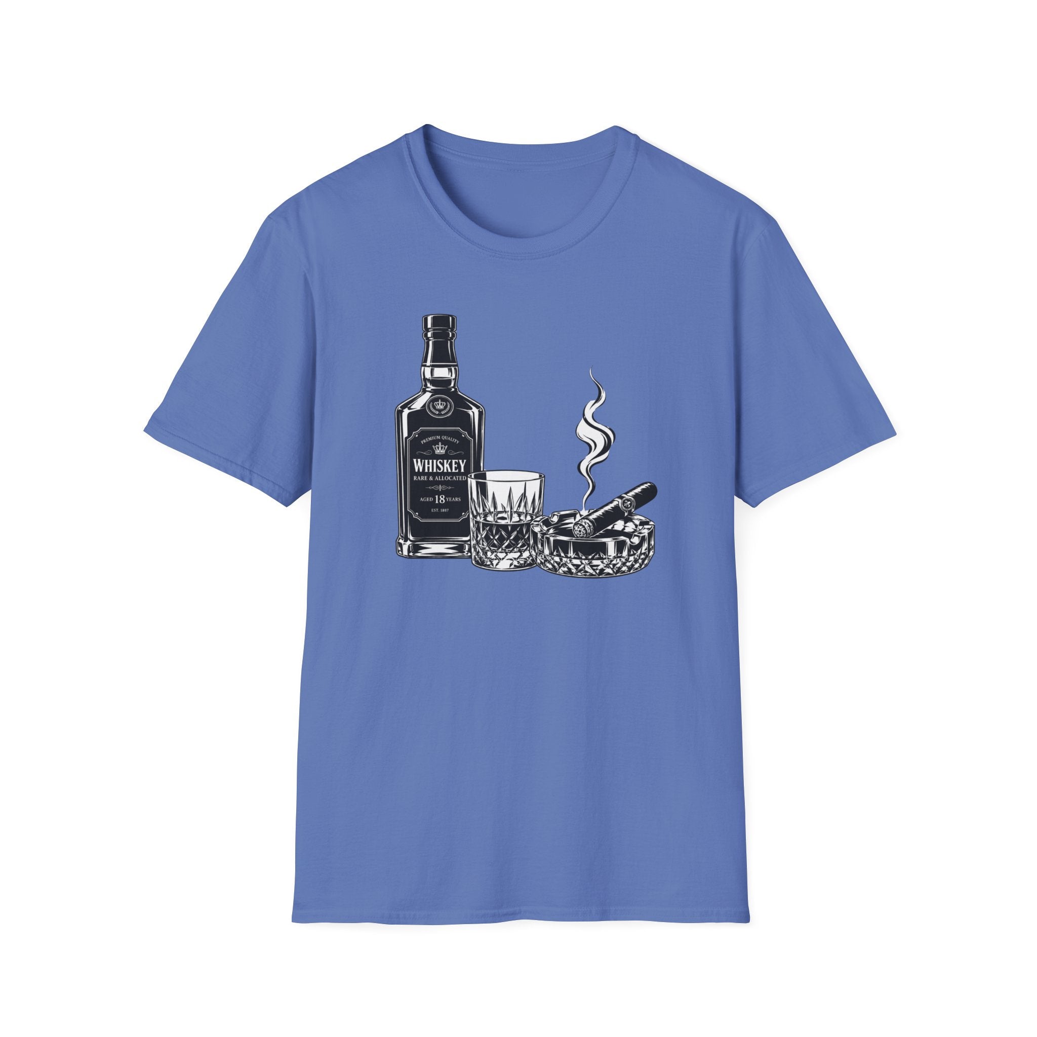 Bottle Glass Cigar Ashtray T-Shirt