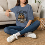 Copy of Barrel Aged T-Shirt — "Barrel Aged: Rarely Sober, Always Allocated" Vintage Whiskey Tee