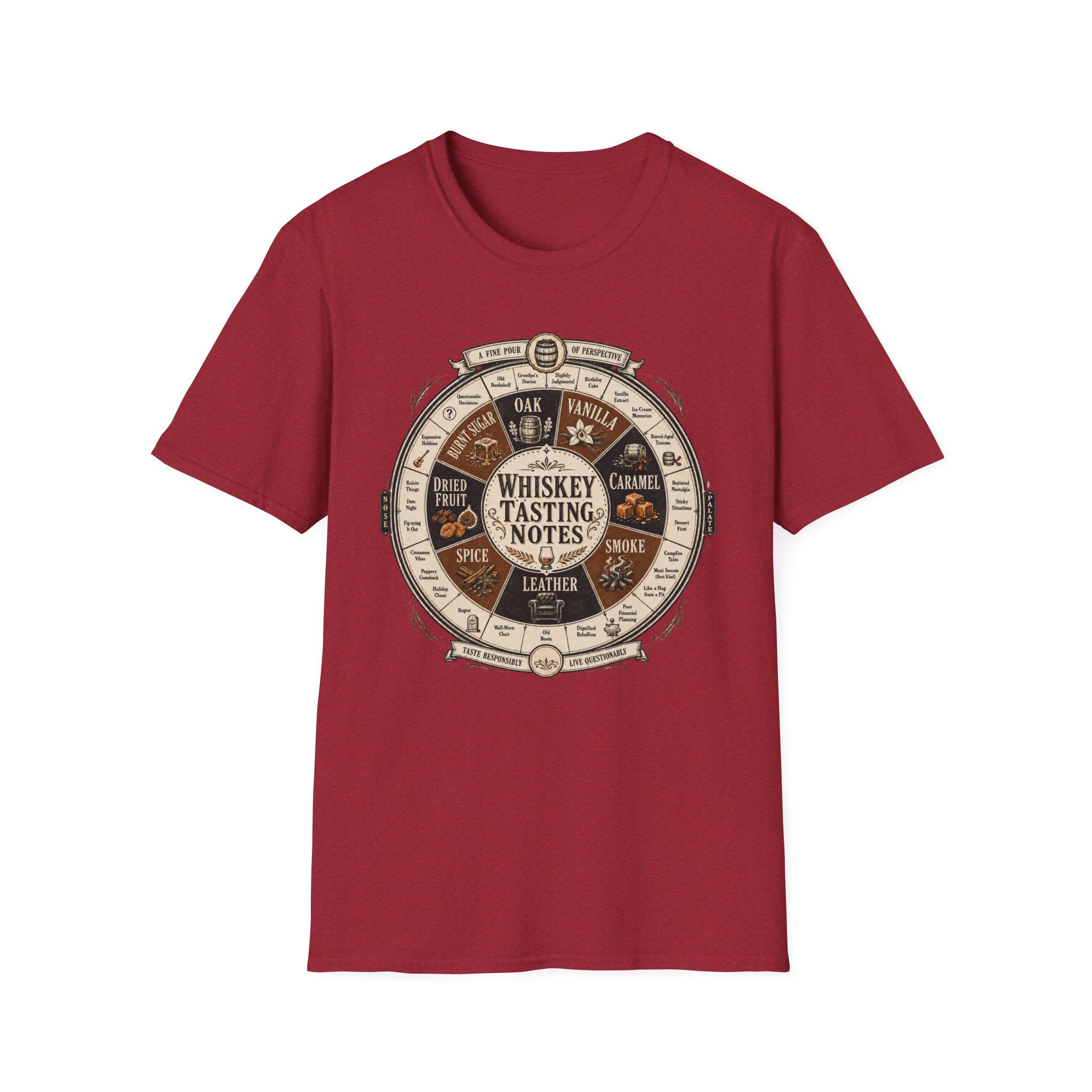 Whiskey Flavor Wheel T-Shirt