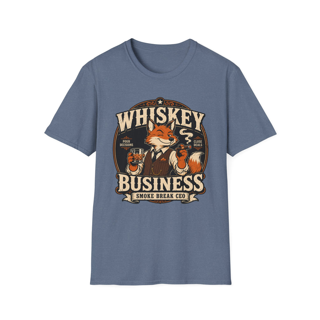 Whiskey Business Vintage Fox T-Shirt