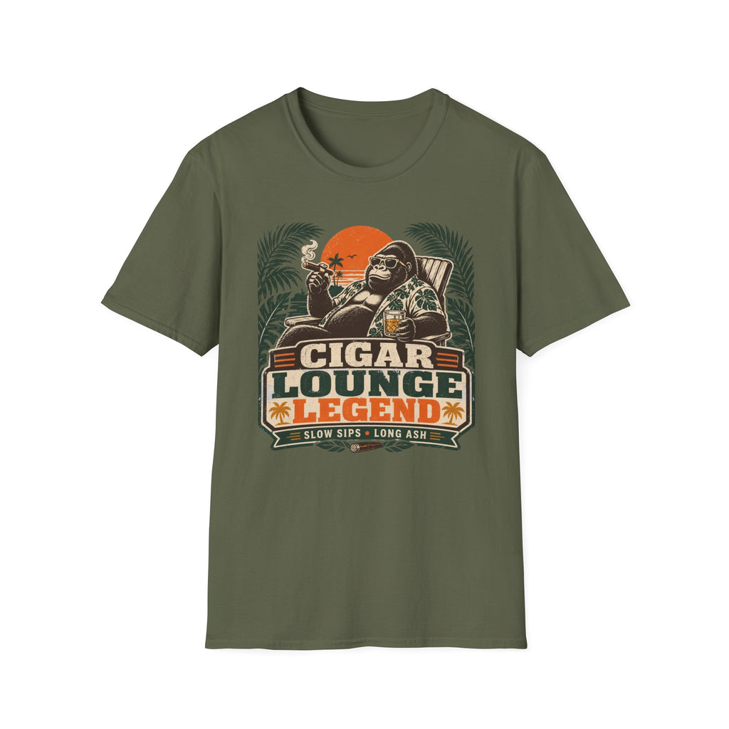 Cigar Lounge Legend Vintage T-Shirt