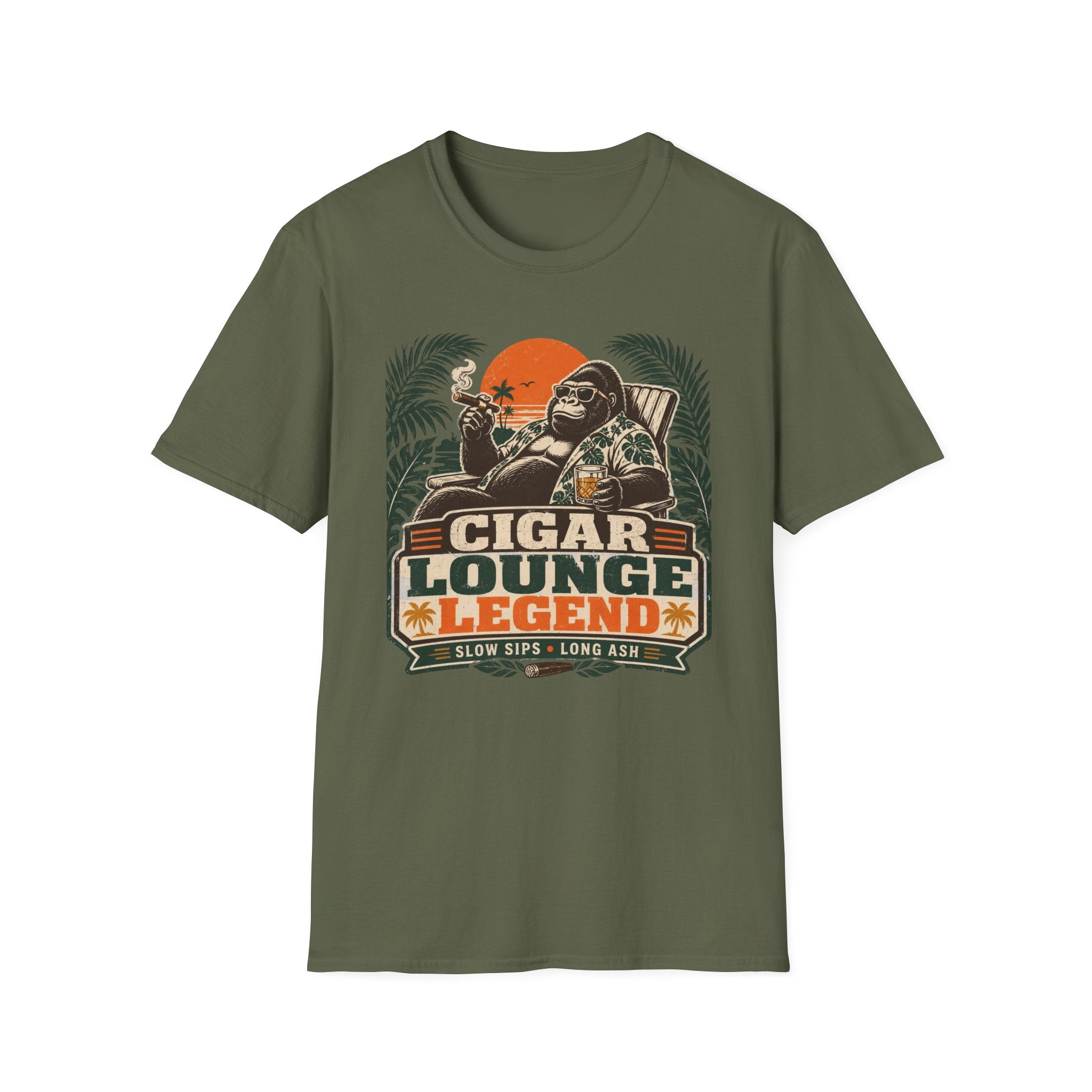 Cigar Lounge Legend Vintage T-Shirt