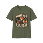 Whiskey Business Vintage Fox T-Shirt