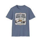 Copy of Just One More Pour T-Shirt — Funny Coffee & Whiskey Vintage Drinking Tee