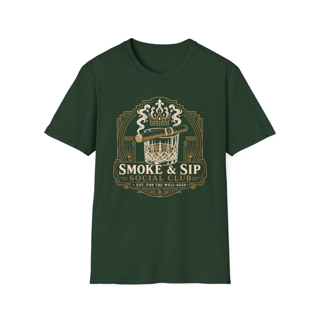 Smoke & Sip Social Club T-Shirt