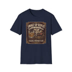Cigar & Whiskey "Smoke Sip Repeat" T-Shirt
