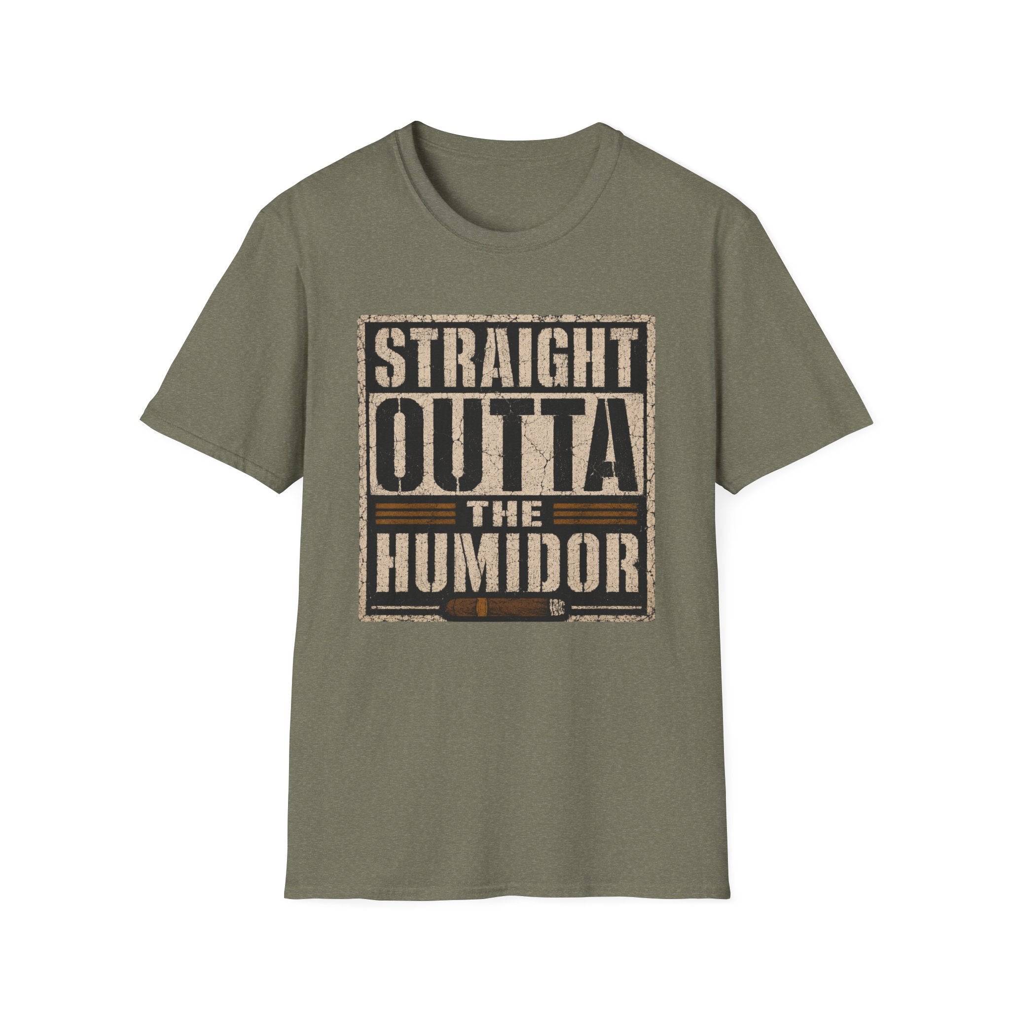 Copy of Straight Outta the Humidor T-Shirt – Vintage Cigar Lounge Tee