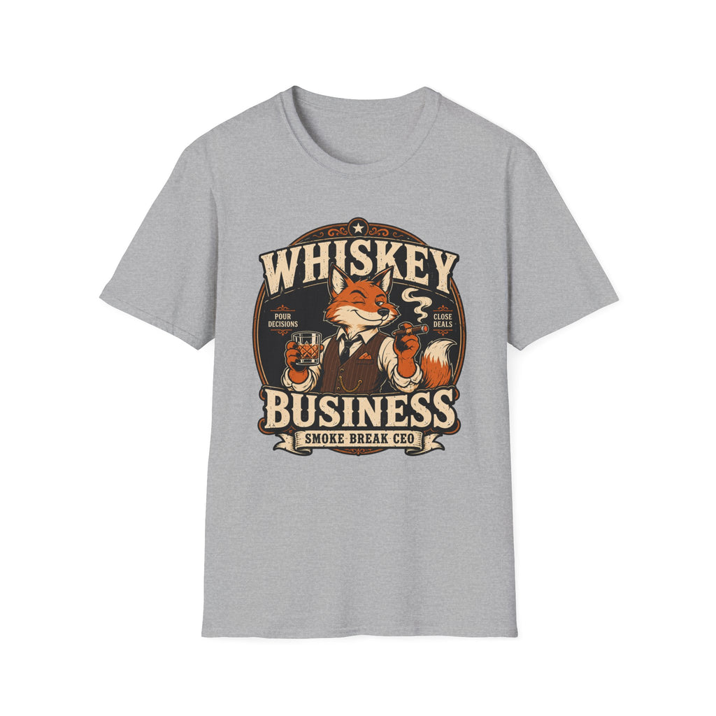 Whiskey Business Vintage Fox T-Shirt