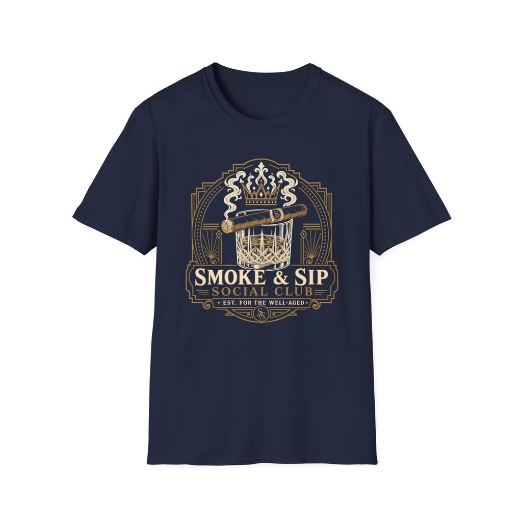 Smoke & Sip Social Club T-Shirt