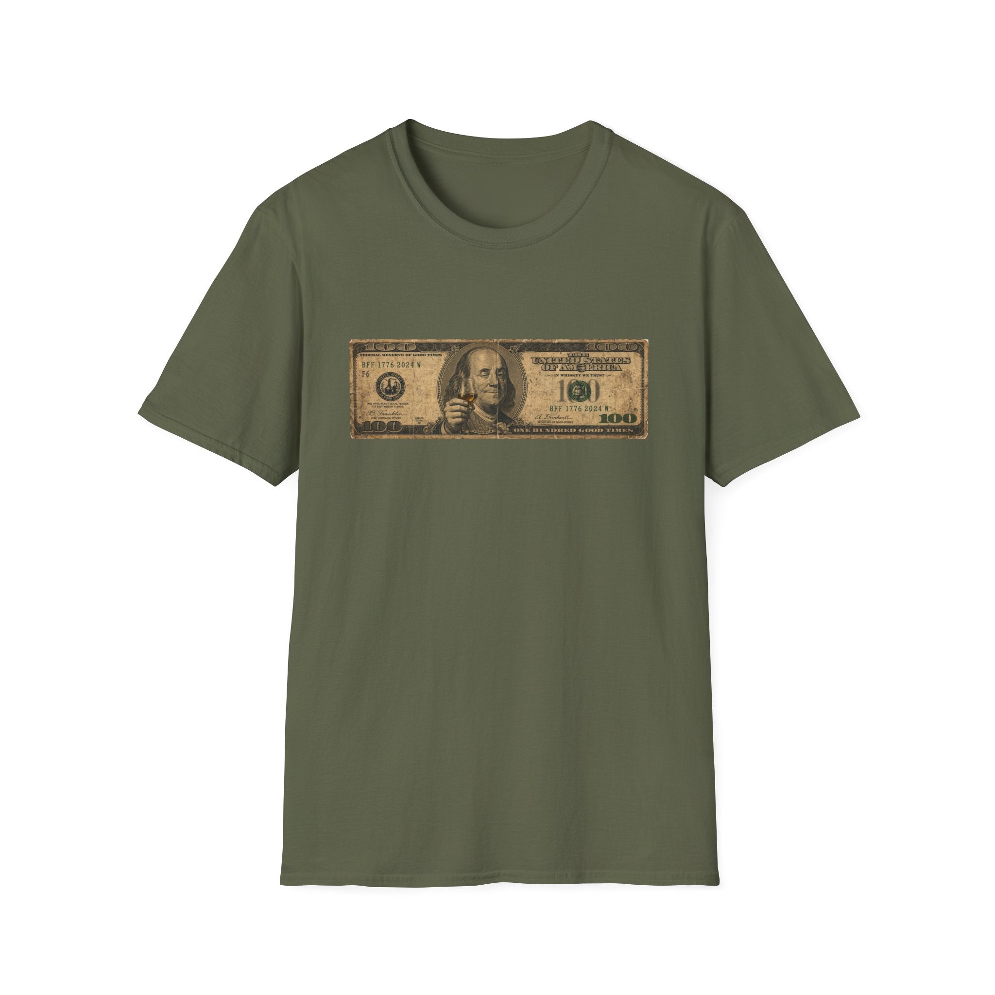 Benjamin Franklin Whiskey T-Shirt