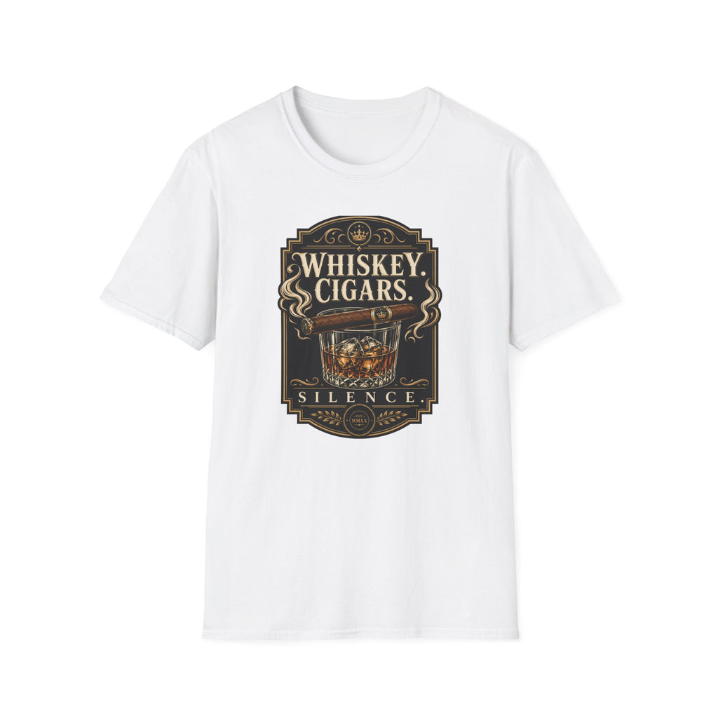 Whiskey Cigars Silence T-Shirt