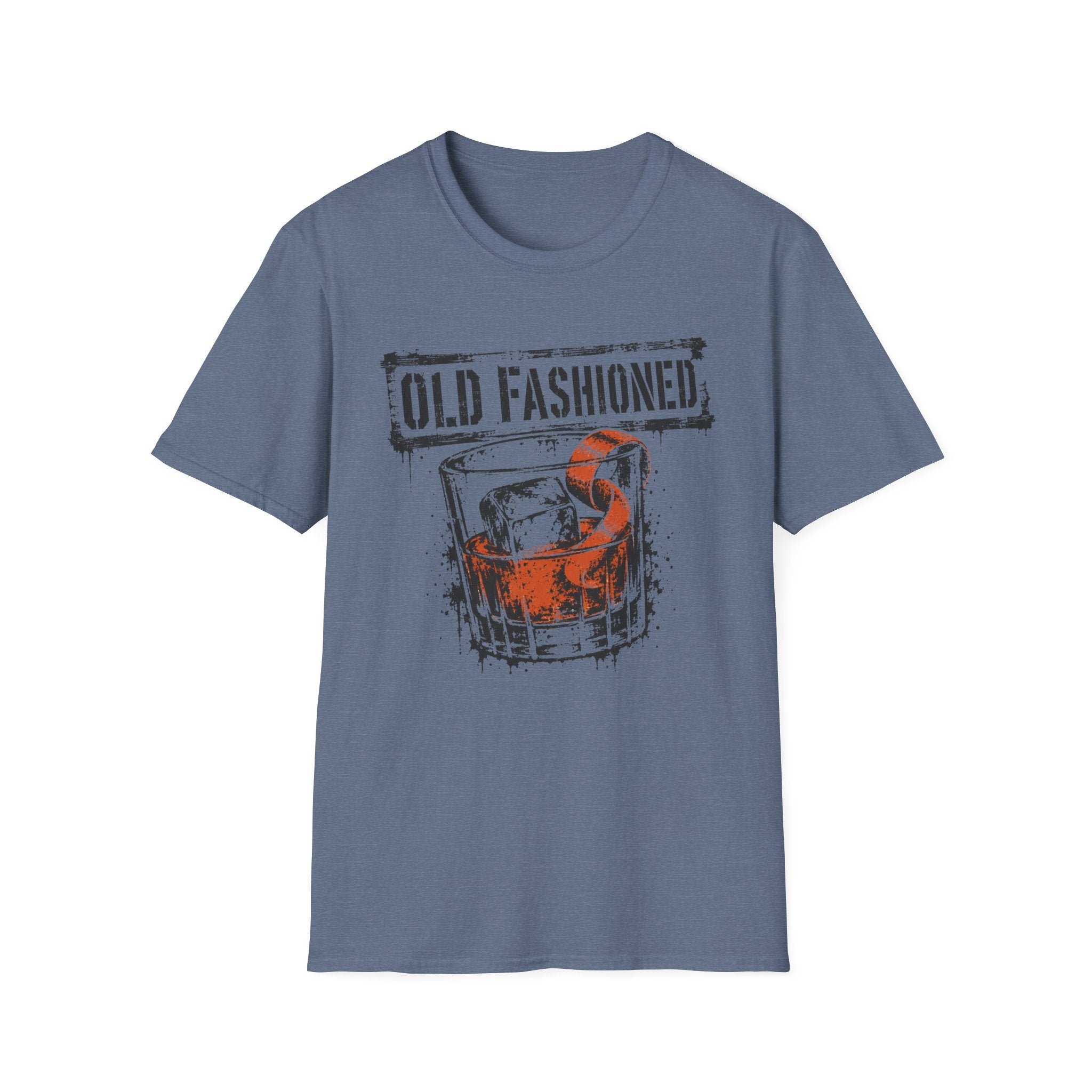 Old Fashioned Cocktail Stamp T-Shirt