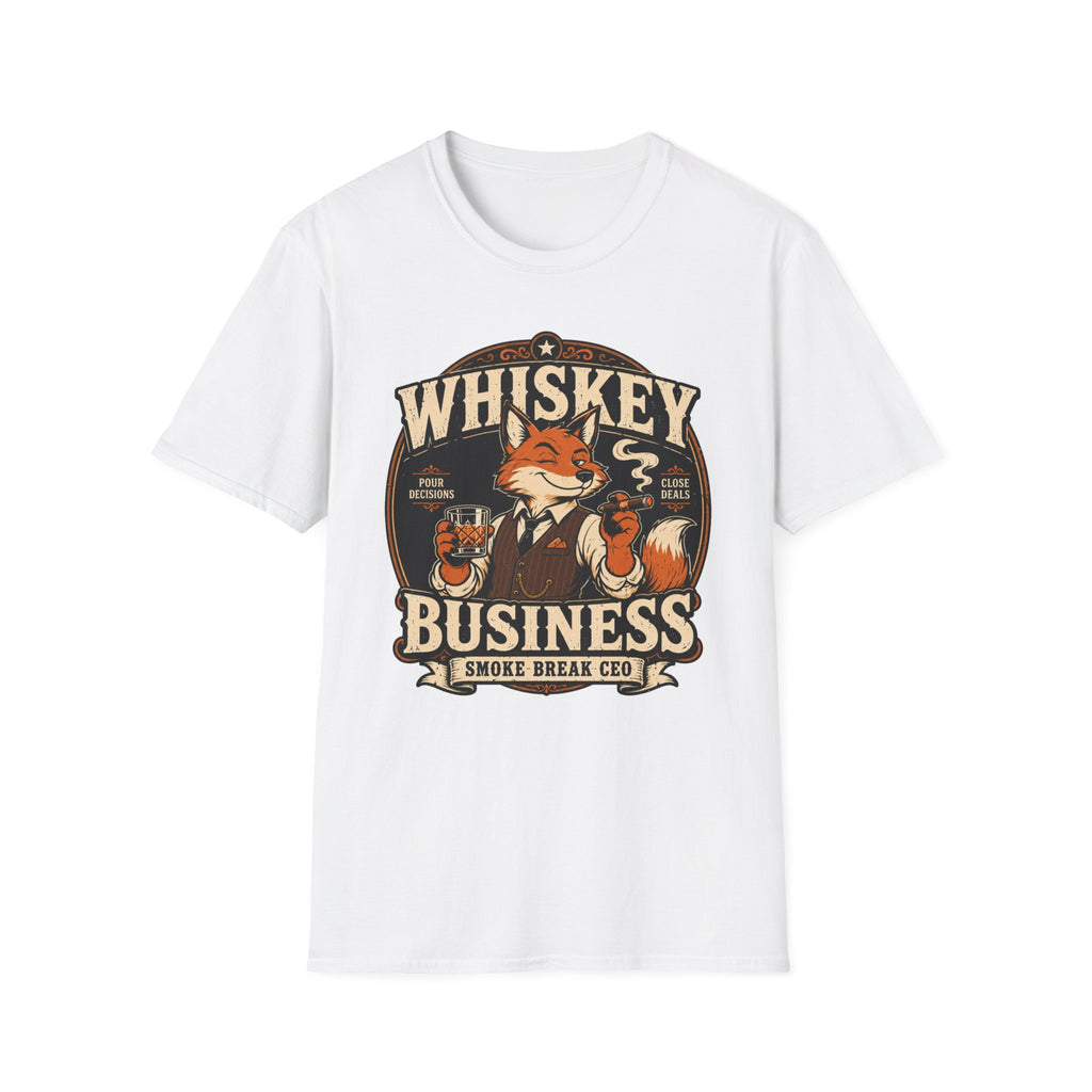 Whiskey Business Vintage Fox T-Shirt
