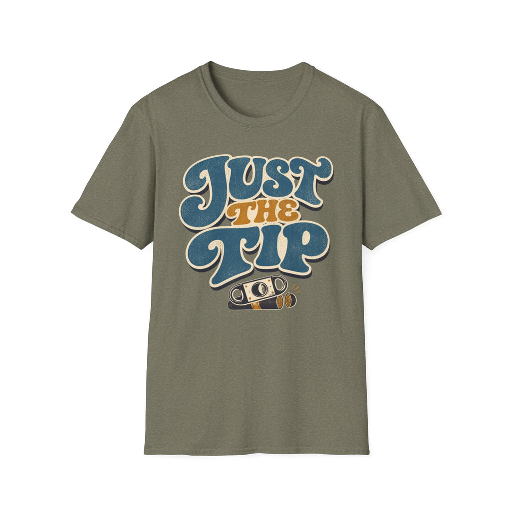 Copy of Just The Tip T-Shirt — Retro 70s Style Funny Graphic Tee