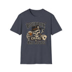Bourbon, Cigars & Bad Advice Skull T-Shirt