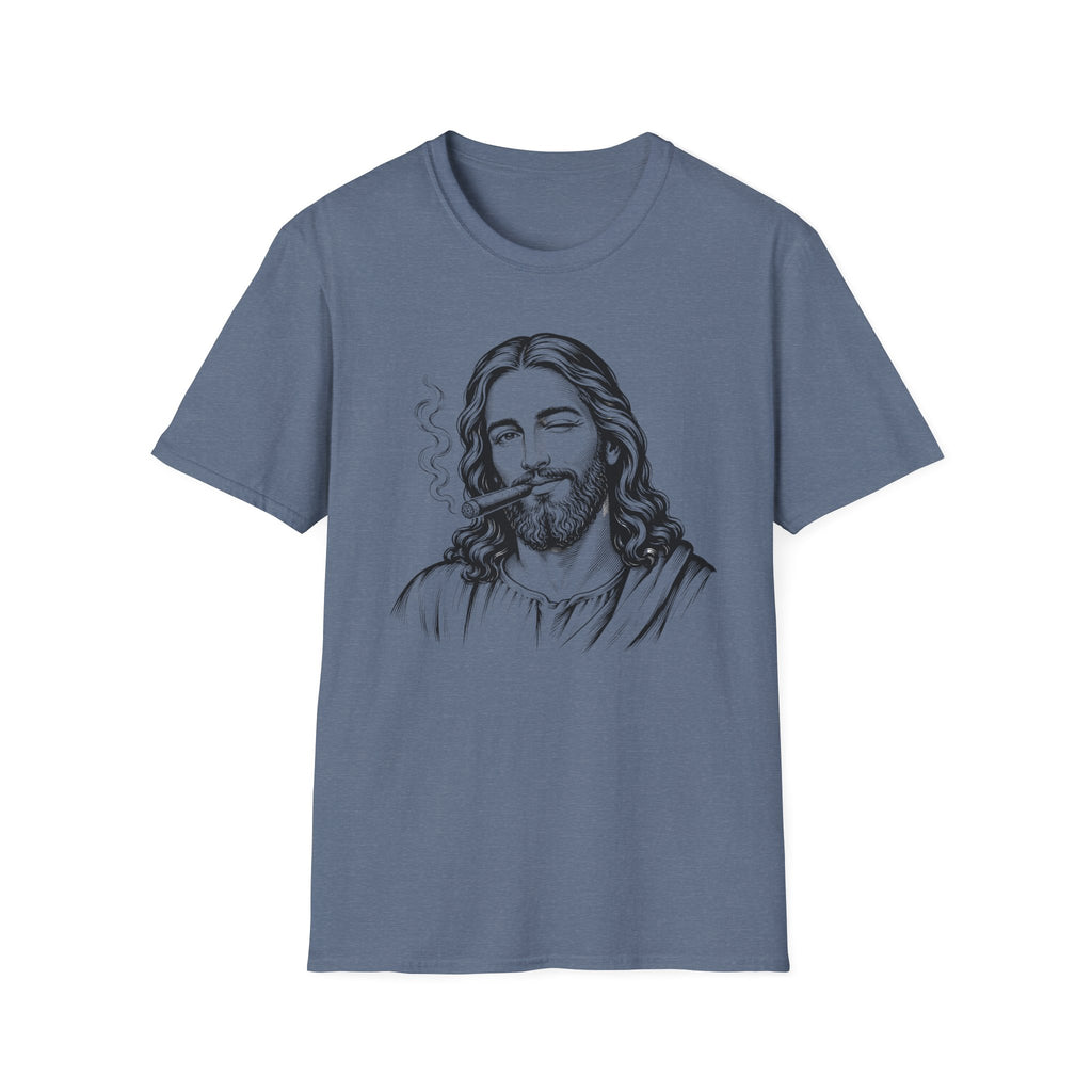 Jesus Smoking Cigar T-Shirt