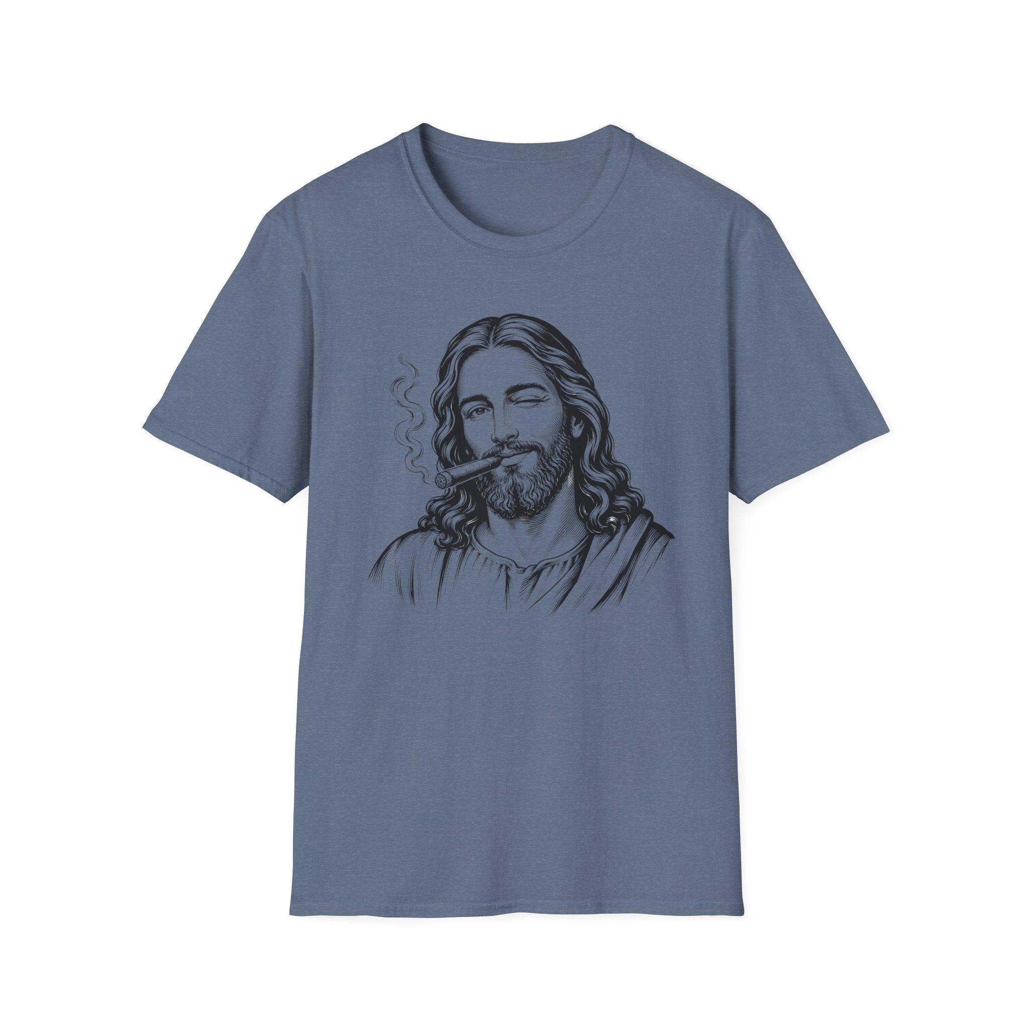Jesus Smoking Cigar T-Shirt