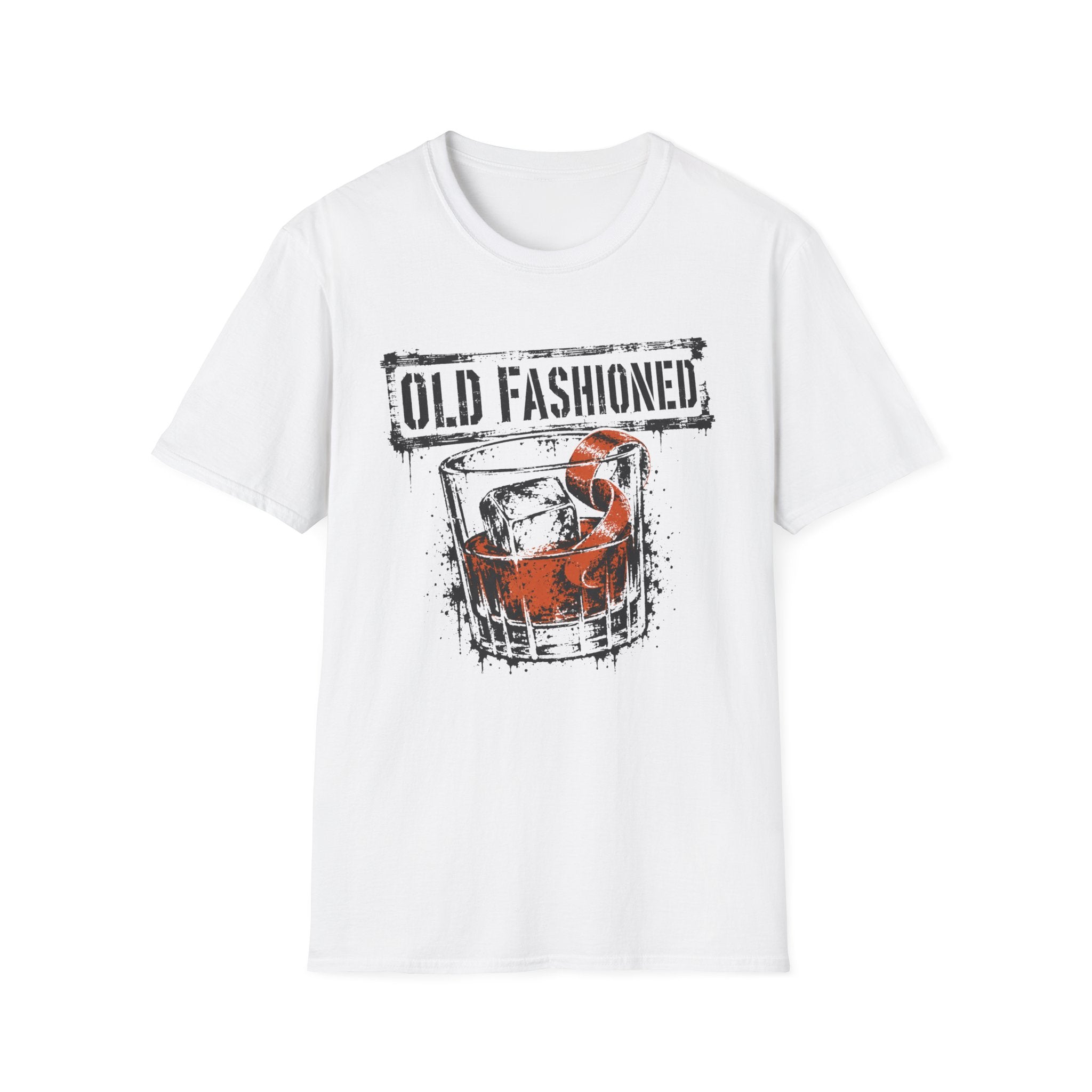 Old Fashioned Cocktail Stamp T-Shirt