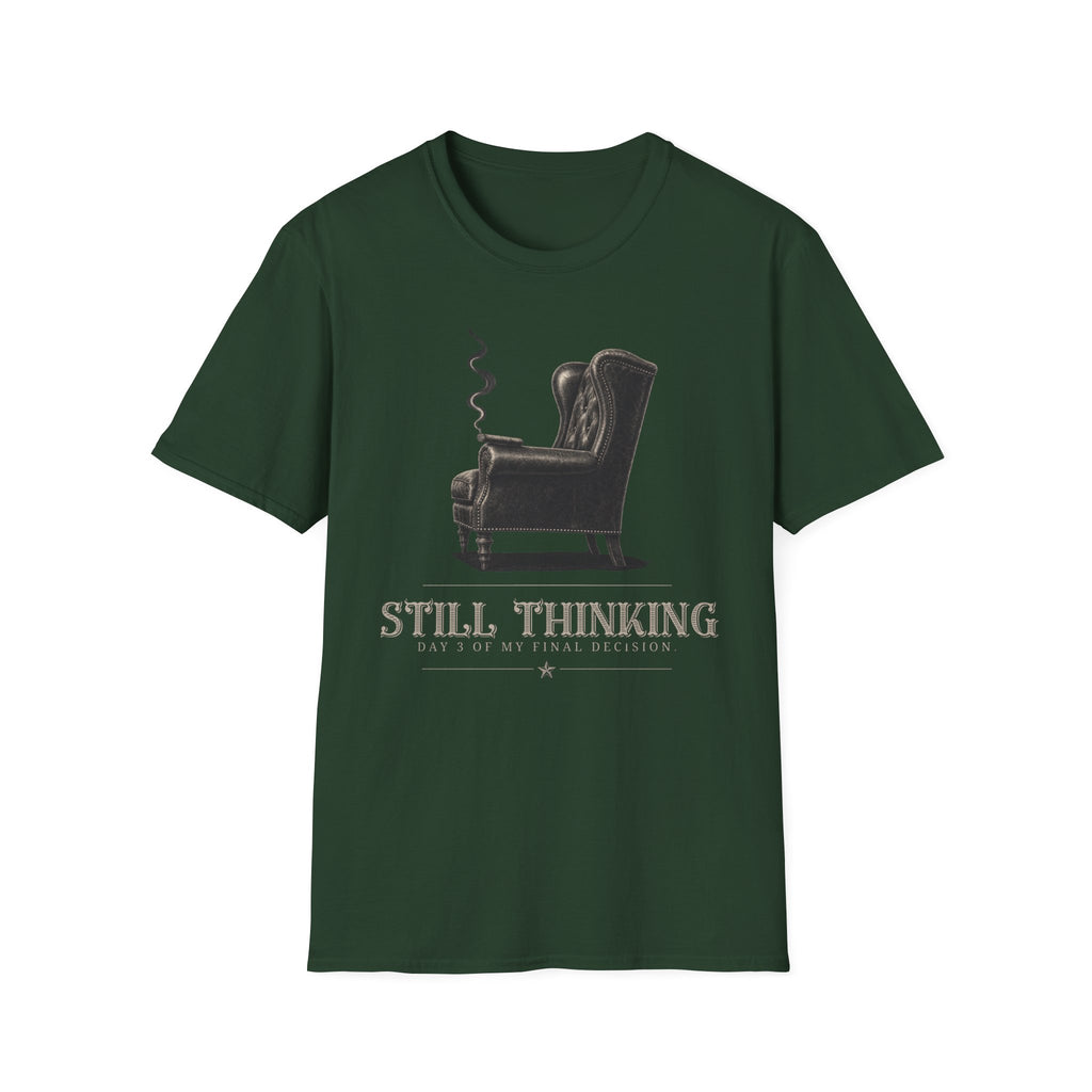 Still Thinking Vintage Armchair T-Shirt