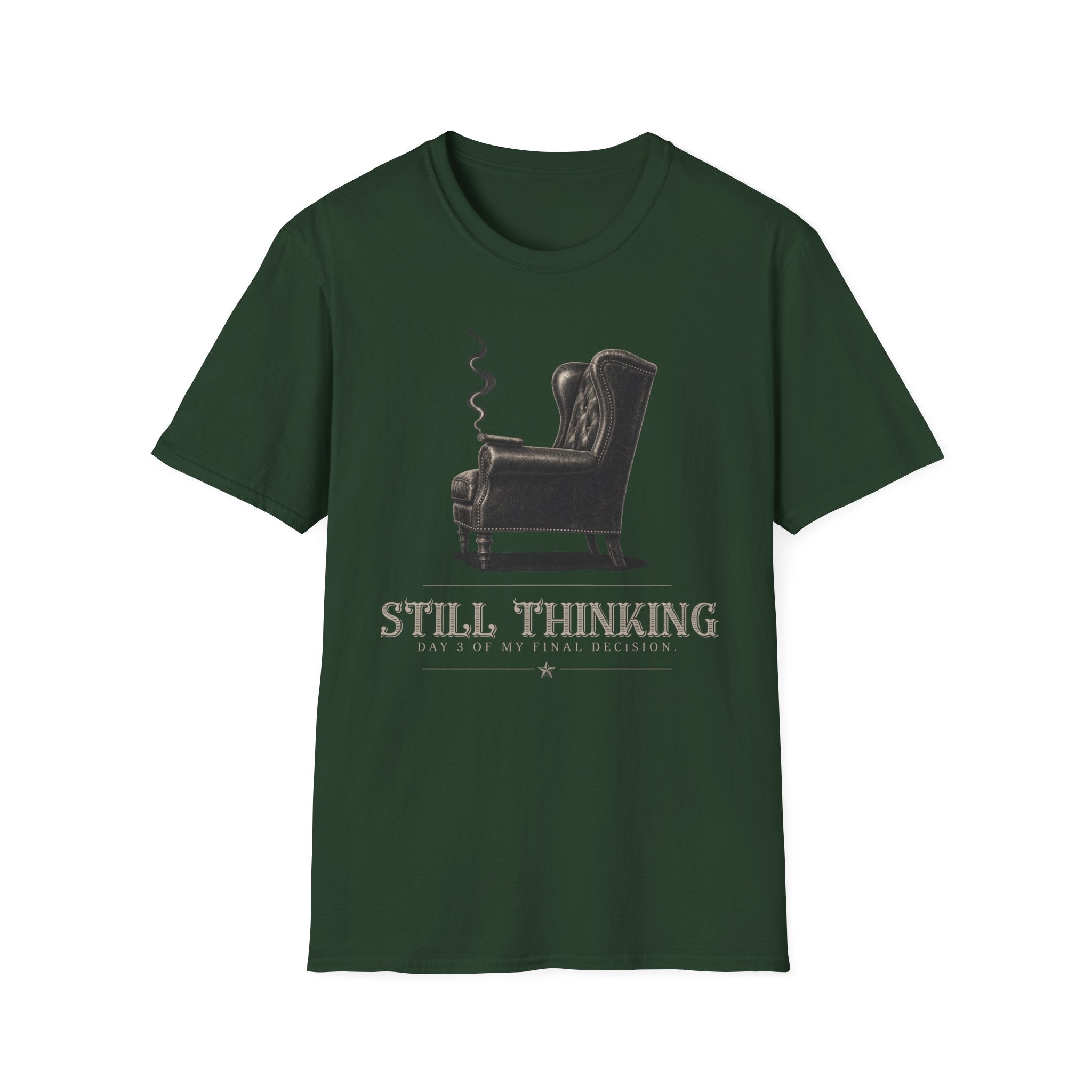 Still Thinking Vintage Armchair T-Shirt