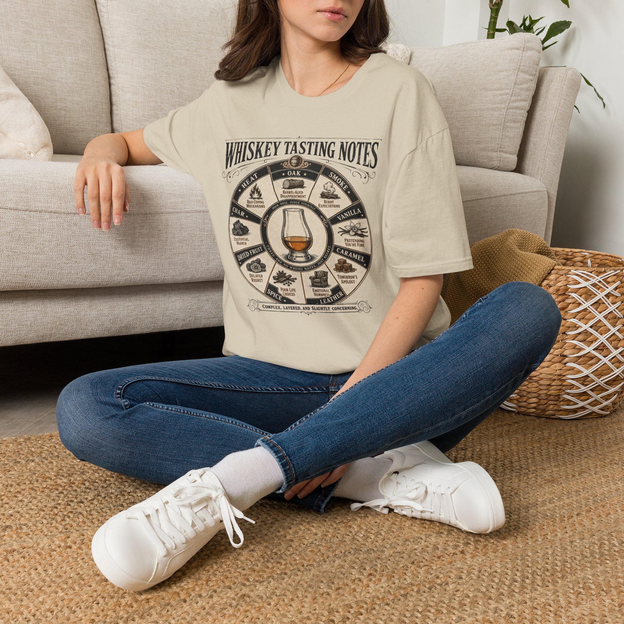 Copy of Whiskey Tasting Notes T-Shirt