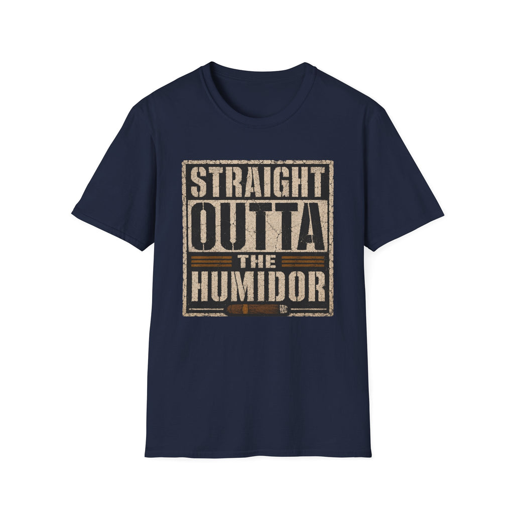 Copy of Straight Outta the Humidor T-Shirt – Vintage Cigar Lounge Tee