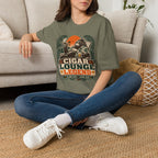 Copy of Cigar Lounge Legend T-Shirt — Vintage Retro Smoking Ape Design