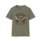 Backyard Smoking Club T-Shirt — "I'll Be in the Backyard" BBQ & Cigar Graphic Tee