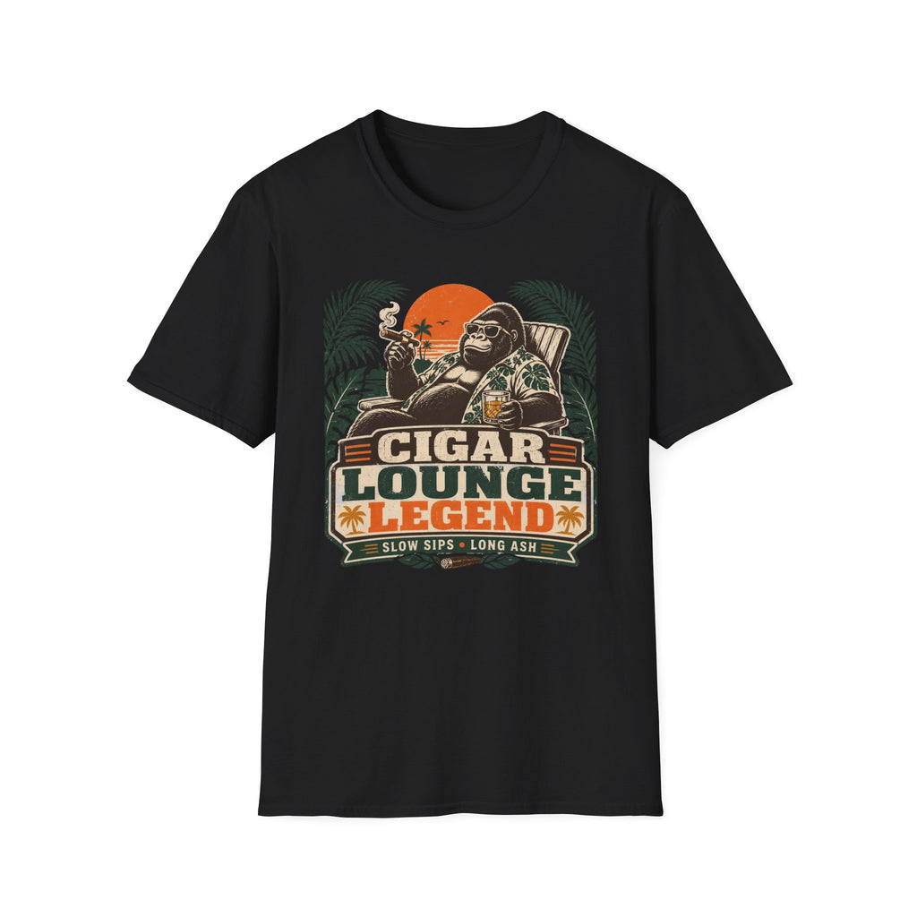 Cigar Lounge Legend Vintage T-Shirt
