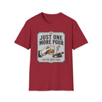 Copy of Just One More Pour T-Shirt — Funny Coffee & Whiskey Vintage Drinking Tee