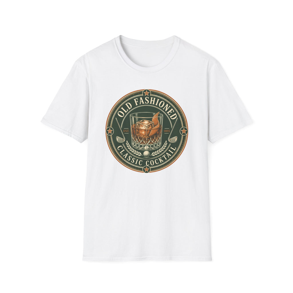 Old Fashioned Cocktail Golf T-Shirt