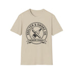Copy of Shelter & Smoke Co. Vintage Logo T-Shirt — 'Premium Exhaust' Retro Graphic Tee