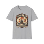 Whiskey Business Retro Fox T-Shirt