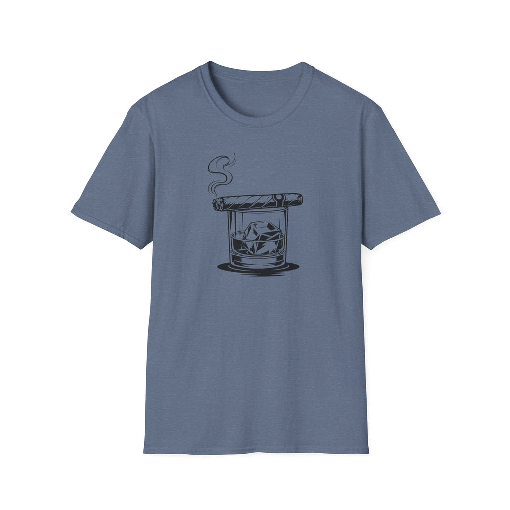 Whiskey & Cigar Minimalist T-Shirt