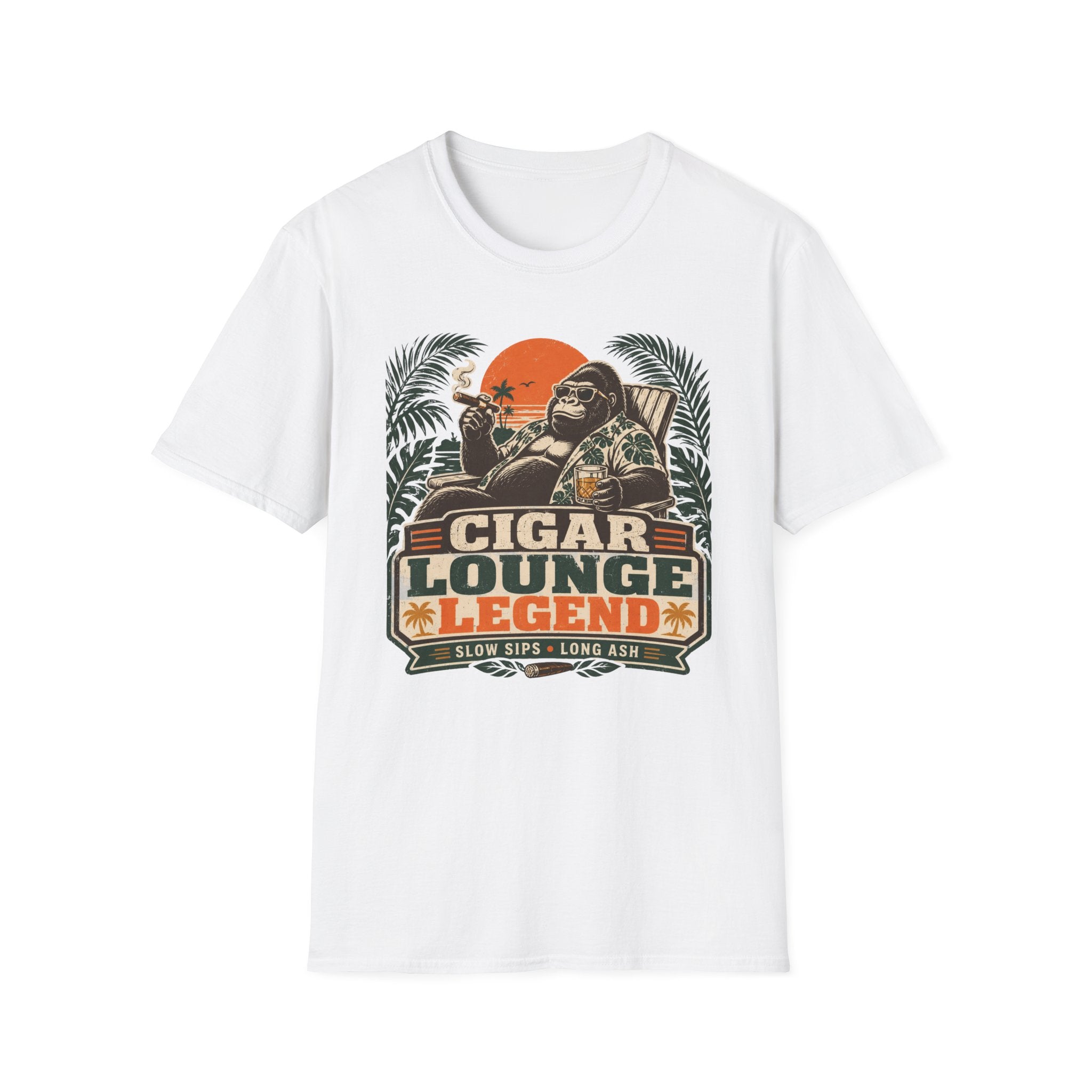 Cigar Lounge Legend Vintage T-Shirt
