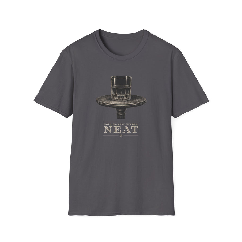 Neat Whiskey Glass T-Shirt