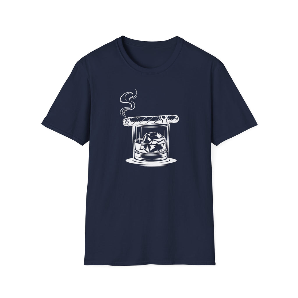 Whiskey & Cigar Minimalist T-Shirt